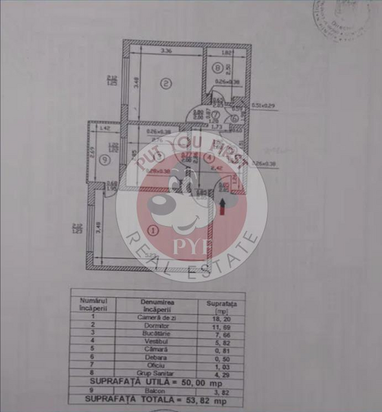 Ramnicul Sarat | Apartament 2 camere | Decomandat | 54mp | B11390